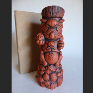 NEW 2020 HALLOWEEN THEME PUMPKIN KING KAMOKAMO CERAMIC TIKI MUG